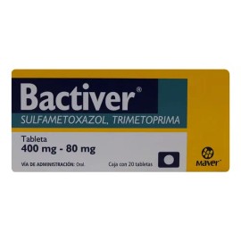 Bactiver C/20 Tabs. 400/80 Mg.