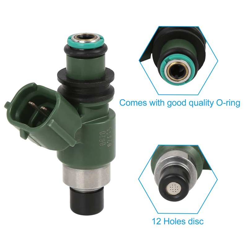 X AUTOHAUX 16450-HN8-A61 Car Flow Matched Fuel Injector Nozzle for