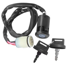 Saihisday 35100-HN5-670 Ignition Key Switch Compatible with Honda TRX350 TRX400 TRX420 TRX350 2000-2011 Foreman TRX450 TRX500 1998-2006