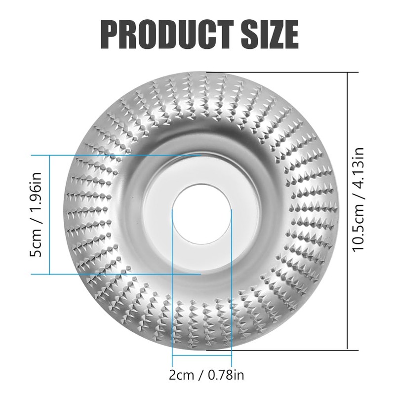 4 Angle Grinder Discs Serrated Discs Carbide Wood Sanding Discs