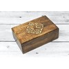 Ajuny Jewellery Box Indian Handmade Country Style Wooden, Storage Box