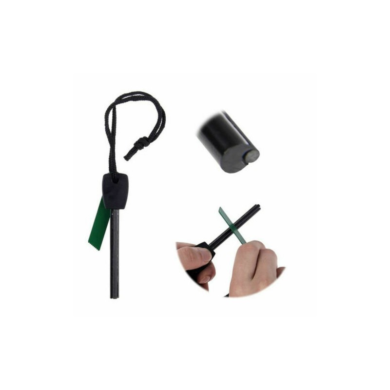 Enfishing Survival Magnesium Flint Firesteel Fire Steel Starter Lighter Kit