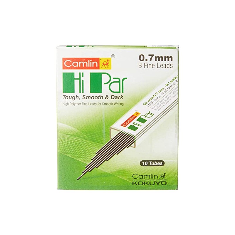 CAMLIN HI PAR MECHANICAL PENCIL LEADS REFILL 0.5/0.7/0.9/2.0 MM (0.7mm