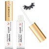 Clear Eyelash Glue Super Strong Hold Eyelash Adhesive Waterproof Eyelash