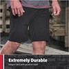 TuffStuff Men's 818 Hyperflex Short Work, Black, M