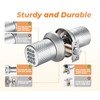 Buoan Electronic Keypad Door Knob, Smart Keyless Entry Door Knobs,