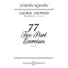 Choral Method: 77 Two-Part Exercises. Vol. 5. children's choir.