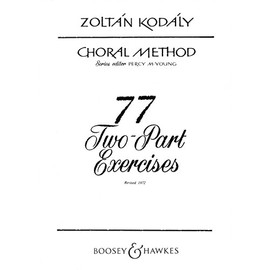 Choral Method: 77 Two-Part Exercises. Vol. 5. children's choir.