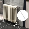 Hohitenz Pack of 10 Heating Pipe Cover White - Pipe