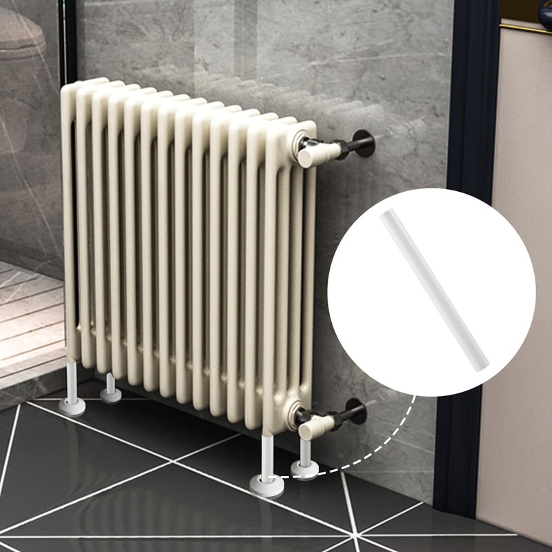 Hohitenz Pack of 10 Heating Pipe Cover White - Pipe