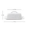 Juliska Puro Whitewash Butter Dish