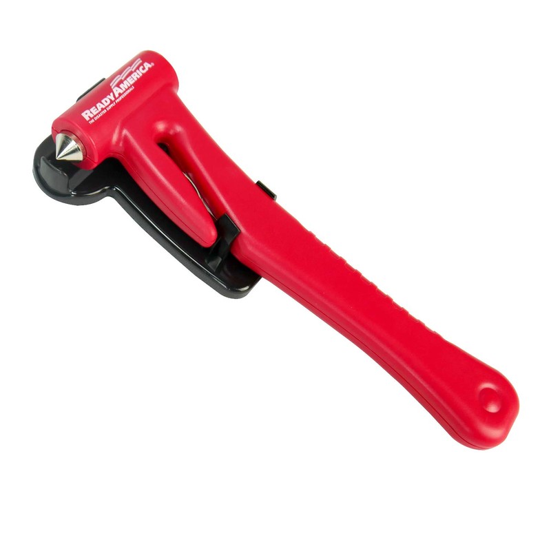 Ready America 75403 Auto Emergency Hammer & Seat Belt Cutter,