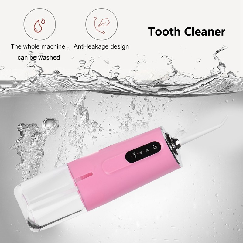 3 Mode Oral Irrigator Portable Teeth Flusher USB Charging Water
