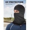 J-RACING® Wide Field of Vision Balaclava, Black, One Size