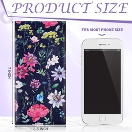 Shinylin 6 Pack Soft Leather Sunglasses Case Squeeze Top Eyeglass Pouch Portable Travel Sunglasses Case for Women Men Gift