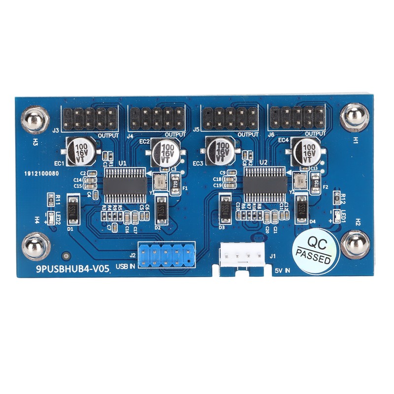 9 Pin USB Header 1 Male to 4 Female Extension
