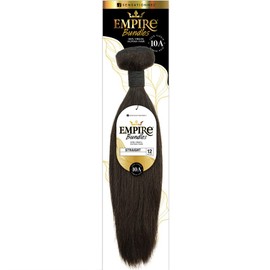 Sensationnel Human Hair Empire Bundles Weave - STRAIGHT 10" (Color:613, Pack of 2)
