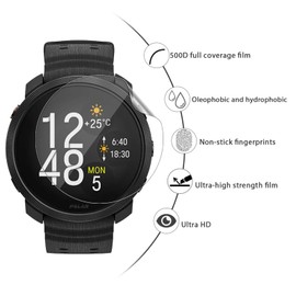 KUSINHOKA Pack of 3 Screen Protectors Compatible with Polar Vantage M3, [Anti-Scratch] HD Clear Soft TPU Screen Protector, Full Coverage Anti-Fingerprint Film for Polar Vantage M3