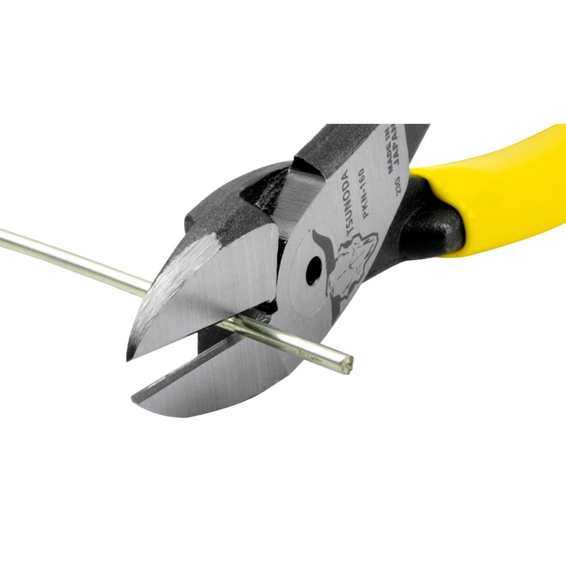Tsunoda PKN-160 Power Hard Wire Nipper, 6.3 inches (160 mm)