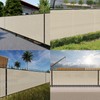 Goleray 8'x64' Fence Privacy Screen Outdoor Temporary Fence Panels Covering
