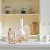 Yesland 2 Pack Wooden Bottle Drying Rack - Retractable Bamboo