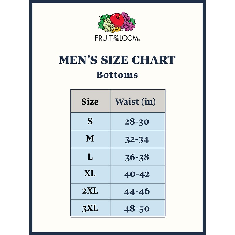 Fruit of the Loom Men's Breathable Brief Multipack, Assorted, Large