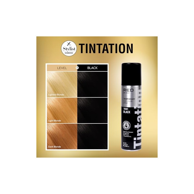 KISS TCS01 - Tinte temporal de tinte para el cabello,