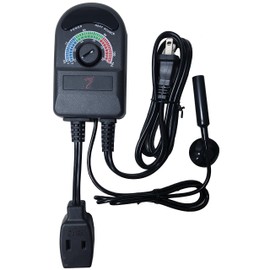 1000W Combined - Terrarium Heat & Habitat Lighting Temperature Controller for Germination/Rooting & Reptiles - 3 Power outlets