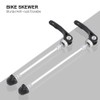 Pwshymi Quick release set ultralight alloy bike rear replacement spare