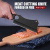ROCOCO Butcher Meat Cleaver Knife - Hand Forged Meat Cutting