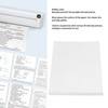 100 Sheets A4 Thermal Paper 210x297mm High Gloss Printing Paper