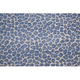Blue Chenille Cheetah Upholstery Spots Azure P Kaufmann Golding Fabric
