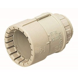 Mirai Industry MFSK-14GS G-Type PF Tube 14 Connector, Beige, 10 Pieces