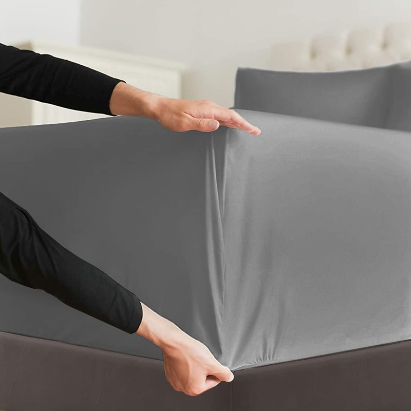 Lazzaro Home bed sheets Fitted sheet Extra Deep Pocket (40