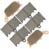 Caltric Front And Rear Brake Pads for Suzuki GSX650F 2008
