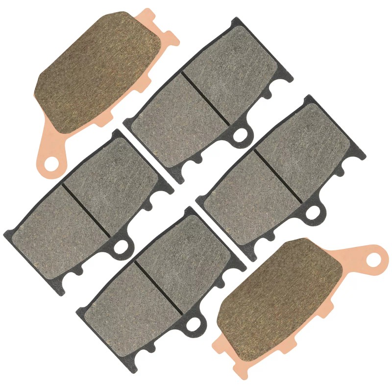 Caltric Front And Rear Brake Pads for Suzuki GSX650F 2008