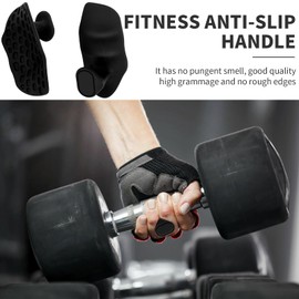 Gym Hand Grips for Weightlifting – Durable, Non-Slip Training Grips for Men & Women, Adjustable Wrist Support, Anti-Slip Workout Grips for CrossFit, Powerlifting & Gym Training