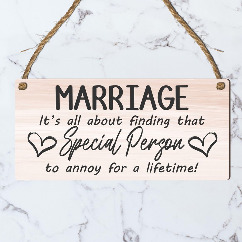 Pixie's Gifts Marriage Special Person Lifetime Mr & Mrs Wedding