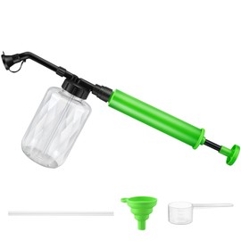 Qualirey Diatomaceous Earth Powder Duster, 500ml Garden Powders Applicator Dispenser, Powder Duster, Home Powders Applicator, Puffer Sprayer for Multi Purpose Indoor and Outdoor Use (Green,1 Pack)