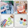 Pharamat 50 Pack 2 Ounce Plastic Graduated Cups, Transparent Scale
