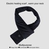 Electric Heated Scarf Rechargable 3 Gear Foldable Breathable Waterproof Neck