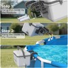 Portable Personal Cooler, Poolside Ice Chest for Above Ground Pool