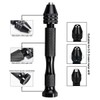 60 Pieces Pin Vises Hand Drill Bits Micro Mini Twist
