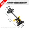 CADUFUELLY Rear Door Check Left Right Replacement for Ram ProMaster