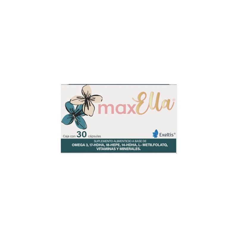 Maxella, Omega 3, 17-HDHA, 18-HEPE,14-HDHA. (30 Cápsulas)