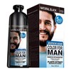 Mokeru Beard Dye Shampoo for Men Beard Dying Removal White