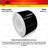 GLOSS BLACK, 2.0" | 50mm, Self-Adhesive Vinyl Pin Stripe Line