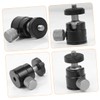 TEHAUX Ball Head Camera Mount Adapter Rotatable Light Stand Accessory