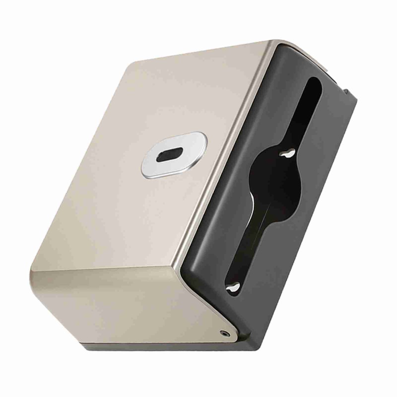Wall-mounted Bathroom Tissue Dispenser Tissue Box Holder for Multifold Paper