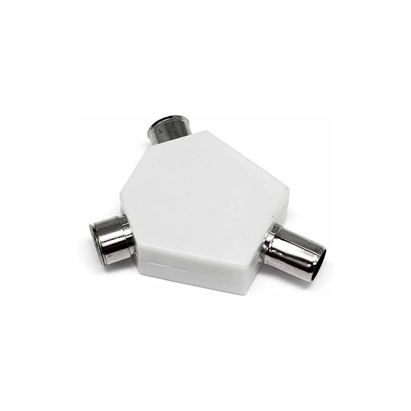 Mr. Gadget's Solutions 2 WAY TV AERIAL Y ADAPTER COAX/COAXIAL